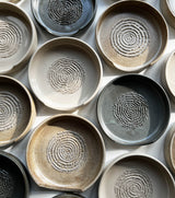 Garlic grater / spoonrest ~ stengrå