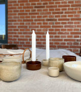 Lysestage ~ mørkebrun