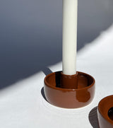 Lysestage ~ mørkebrun