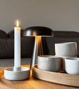 Lysestage ~ blank beige