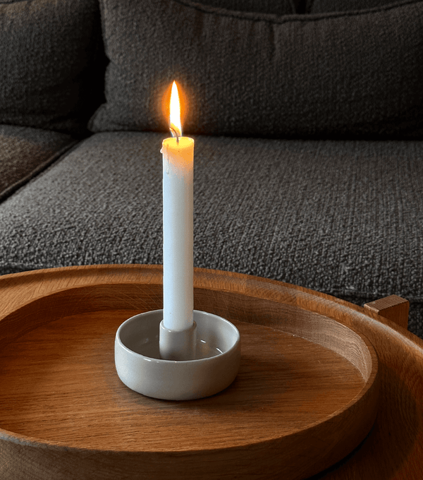 Lysestage ~ blank beige