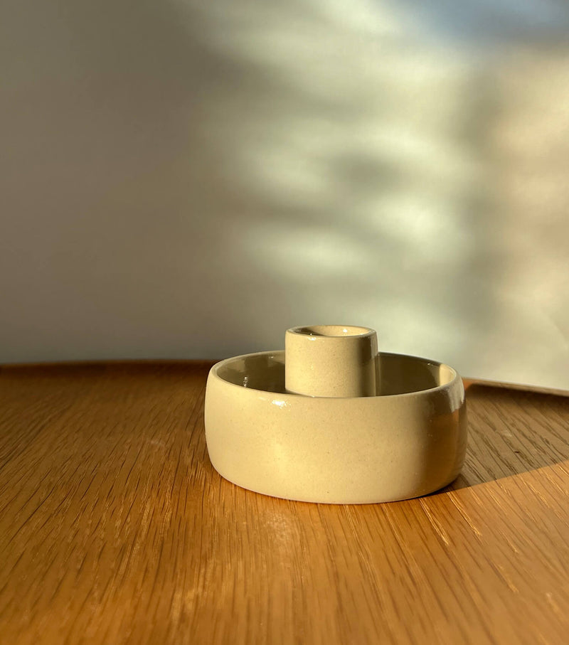Lysestage ~ blank beige